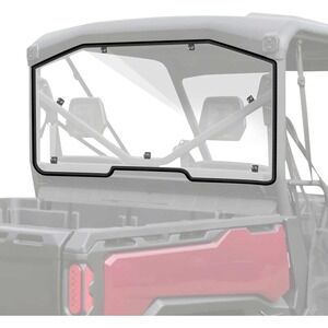 StarKnightMT UTV Rear Windshield FOR Can-Am Defender 2016-2024 HD5 HD8 HD10 Max